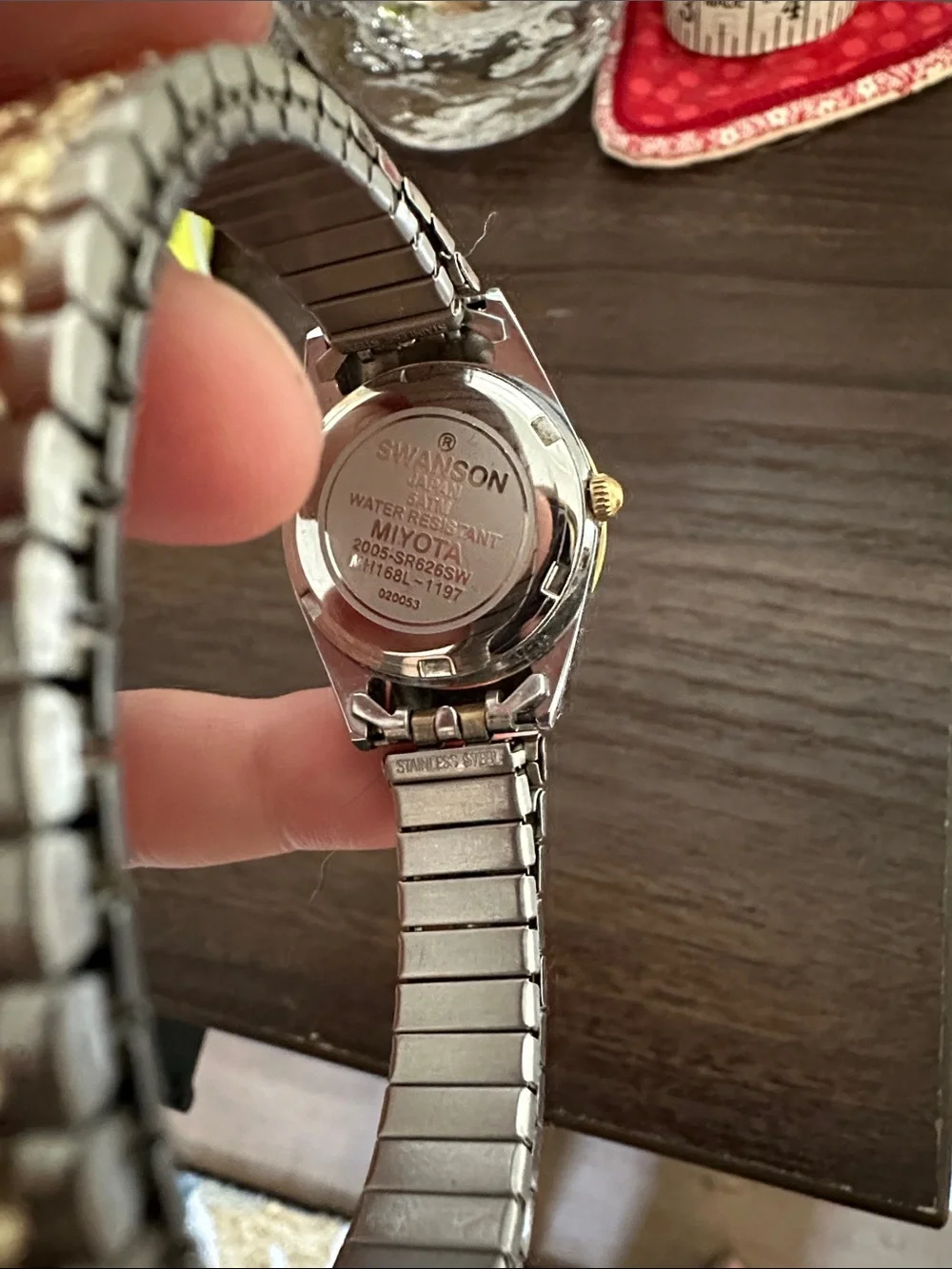 VTG Swanson Japan - Two-Tone Gold & Silver Women's Watch
